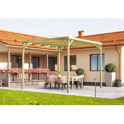 Maderland Pérgola de Madera Maciza Mataró