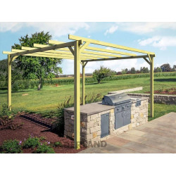 Maderland Pérgola de madera Maciza Murcia