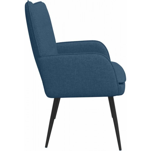 Maison Exclusive - Sofá de 2 Plazas Azul 115 X 61 X 87 cm Tela