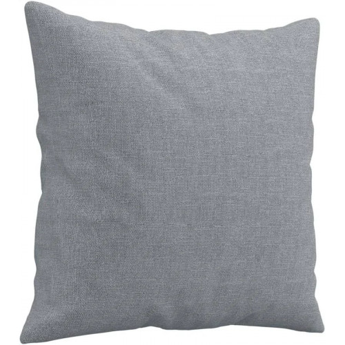 Maison Exclusive Sofá de 2 Plazas Con Cojines Tela Gris Claro 140 cm