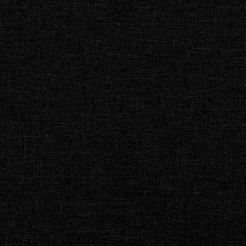 Maison Exclusive - Sofá de 2 Plazas Negro 115 X 61 X 87 cm Tela