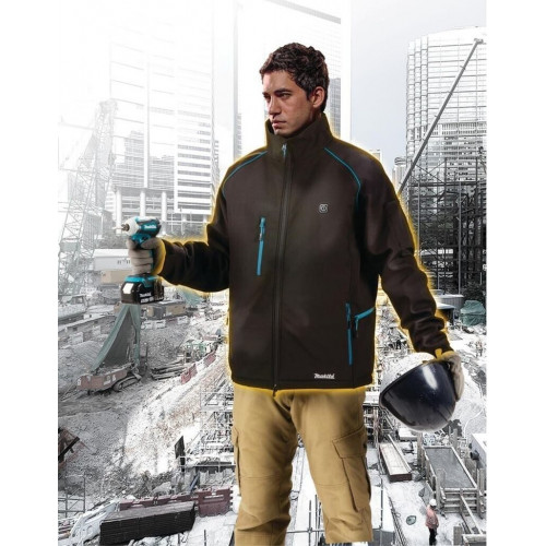 Makita Akku-Thermojacket black (DCJ205Z)