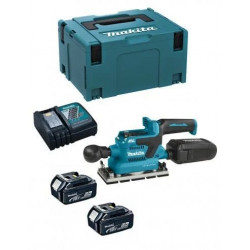 Makita DBO380RTJ Lijadora Orbital BL 18V LXT 93x185mm 5Ah 2