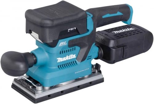 Makita DBO380RTJ Lijadora Orbital BL 18V LXT 93x185mm 5Ah 2