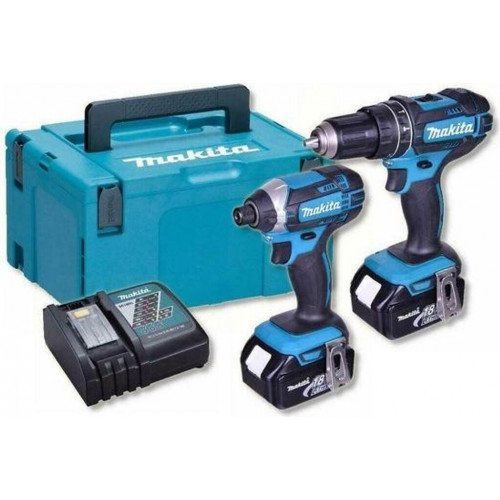 Makita DLX2131TJ Combi Kit, 18 V