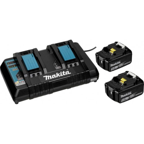 Makita DUB363PT2V 2 x 18V + DoppleCharger