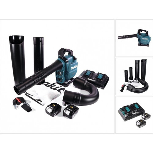 Makita DUB363PT2V 2 x 18V + DoppleCharger