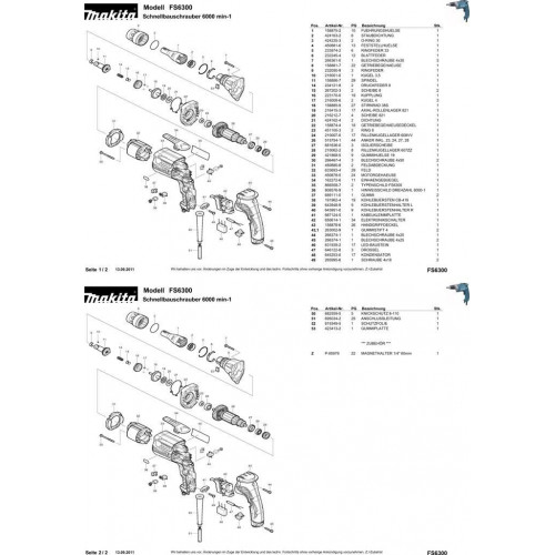 Makita FS6300