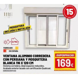 Mampara de ducha frontal 120 cm