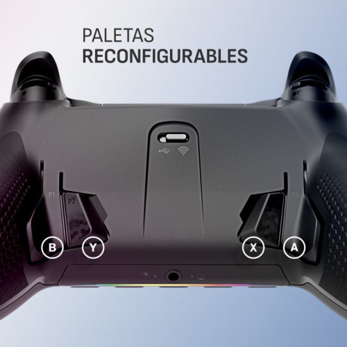 Mando SCUF Envision HE Wireless Blanco Sticks Hall Effect RGB Macros PC Gris