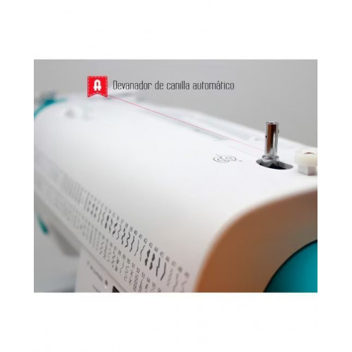 Máquina de coser Alfa Next 100 con mesa de extensión