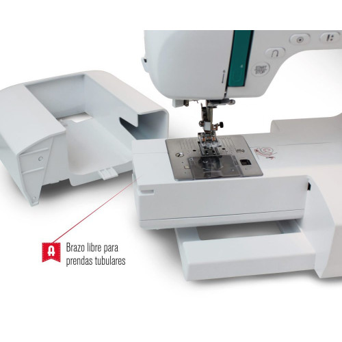 Máquina de coser Alfa ZART+ 404 puntadas Blanco