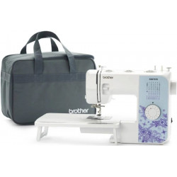 Máquina de Coser Brother Xm2701s con mesa extensible y bolsa xm2701sp