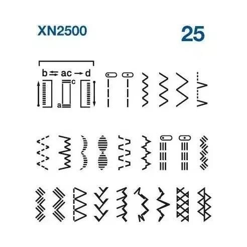 Máquina de coser Brother XN2500