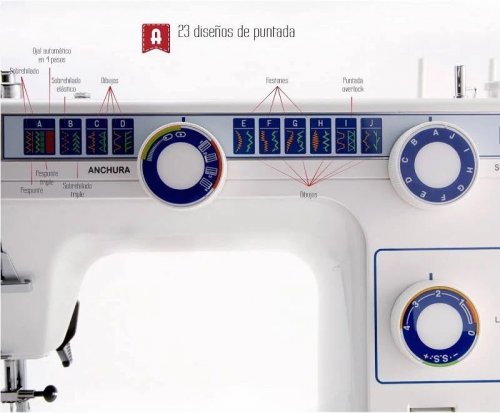 Máquina de Coser Mecánica Alfa 393