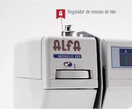 Máquina de Coser Mecánica Alfa 393