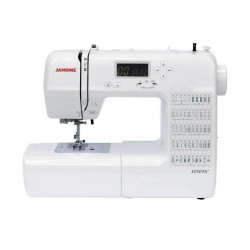 Máquina de coser recta Janome Alta Gama 1050DC portable blanca 100V