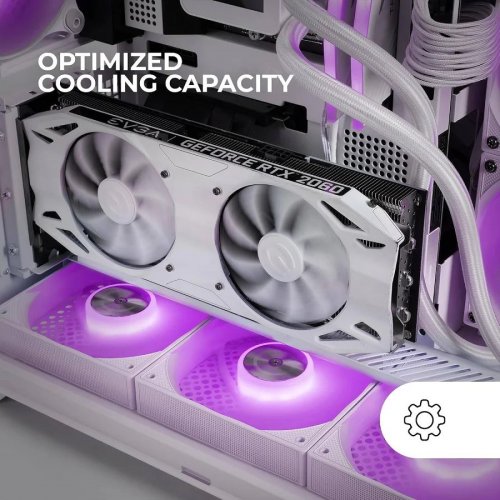 Mars Gaming MC-infinio Blanca Caja ATX