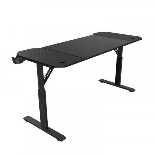 Mars Gaming MGD-ERGO140 Mesa Altura Ajustable 3 Posiciones Ergonómica Alfombrilla 140x60cm Negro