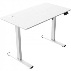 Mars Gaming MGD-ERGOPRO Mesa Eléctrica con Ajuste de Altura Ergonómica 110x60cm Blanca