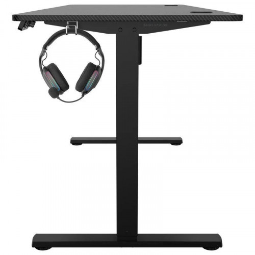 Mars Gaming Mgd-ergopro160 Mesa Elevable Eléctrica 73-118cm Fibra Carbono Y Acero 160x60cm Negro