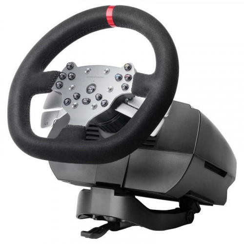 Mars Gaming MWH-RSX Volante Simracing Force Feedback Motor Dual Set 3 Pedales Palanca de Cambios