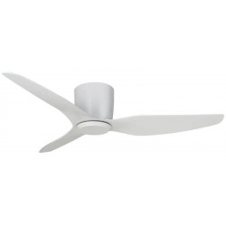Martec Ventilador de techo Flush Negro