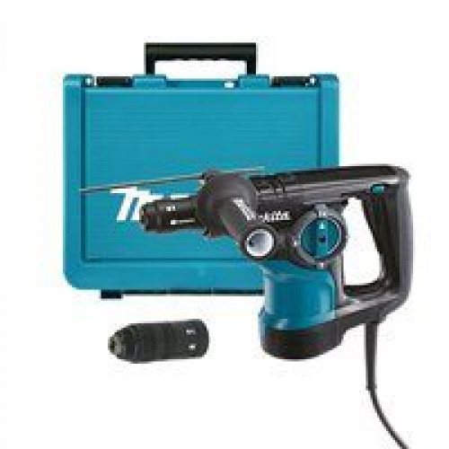 Martillo ligero Makita HR2810T - 800 W, 3 modos, 2,9 J de energía de impacto, SDS-PLUS