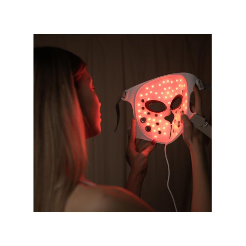 Máscara facial con LED EMS Silk'n