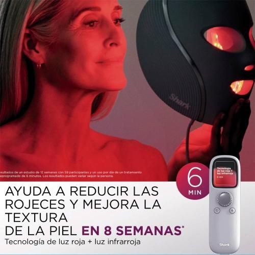 Máscara facial Shark FW312EUPL antiedad y de limpieza de cutis