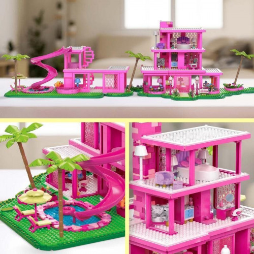 Mattel Barbie MEGA HPH26 Juego de construcción 1795 piezas