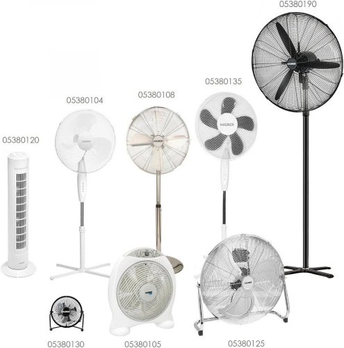 Maurer Ventilador Pie Ø 70 x195 cm. Negro 190 W. Oscilación Automatica