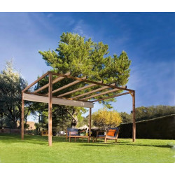 MAUSA Pérgola de madera navia