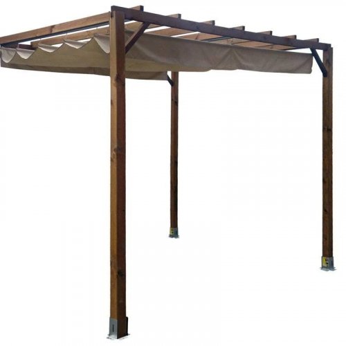 MAUSA Pérgola de madera navia