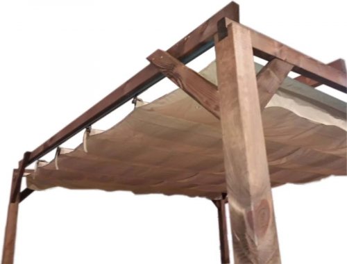 MAUSA Pérgola de madera navia