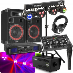 Max Set completo de sonido de 700W Disco Dj Pack con Bluetooth