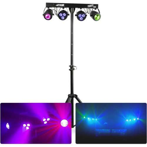 Max Set completo de sonido de 700W Disco Dj Pack con Bluetooth