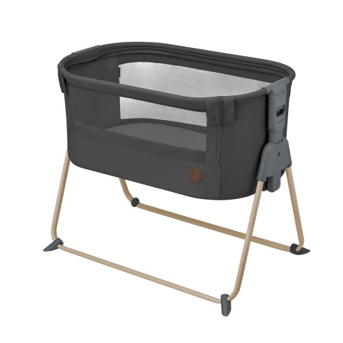 Maxi-Cosi Tori, Cuna Colecho, 0-9Kg, nacimiento-6meses, color Beyond Graphite Eco Gris oscuro
