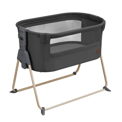Maxi-Cosi Tori, Cuna Colecho, 0-9Kg, nacimiento-6meses, color Beyond Graphite Eco Gris oscuro