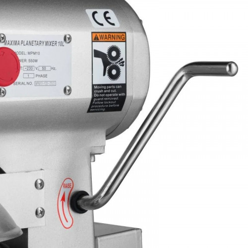 Maxima Mezcladora Planetaria profesional 10L 3 velocidades