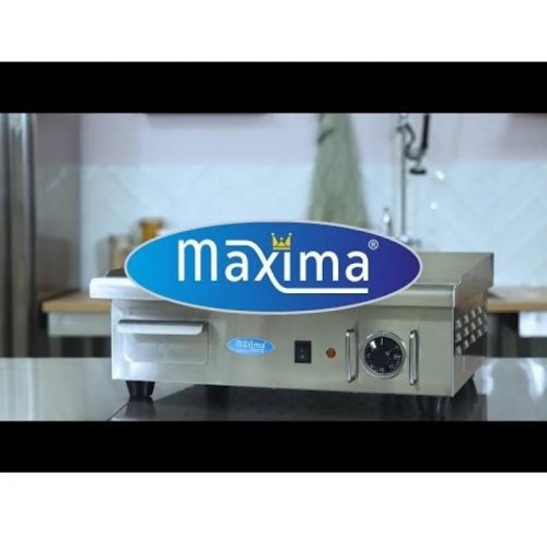 MAXIMA Plancha Placa Lisa incl bandeja de goteo 9365159