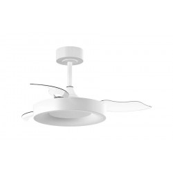 mdc Ventilador Lisboa XS DC LED blanco