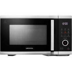 MEDION MD 11499 Negro, Acero inoxidable Microondas combinado Encimera 25 L 900 W