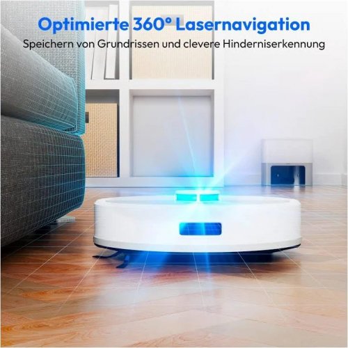Medion MD100021 X22SW+ Robot aspirador y fregador Blanco