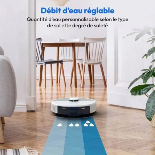 Medion MD100021 X22SW+ Robot aspirador y fregador Blanco