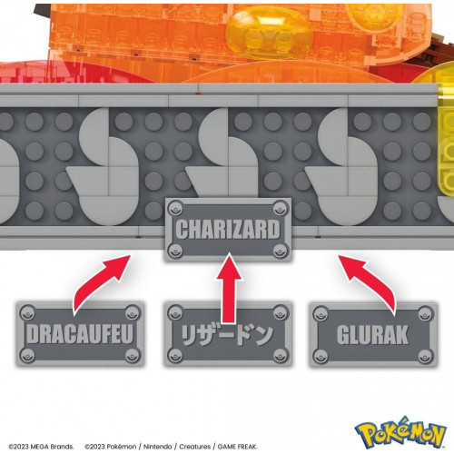 MEGA BLOKS Pokémon Movable Glurak (HMW05)