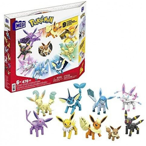 Mega Construx Pokémon - Every Eevee Evolution