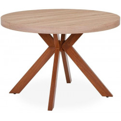 Menzzo Mesa redonda extensible Myriade Sonoma