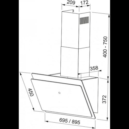 Mepamsa Campana Decorativa Luna Plus 70