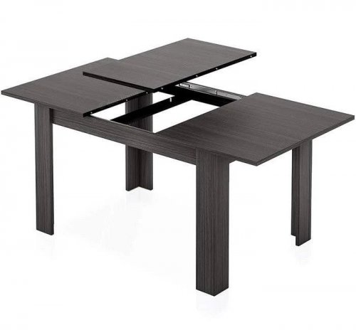 Mesa comedor extensible cemento